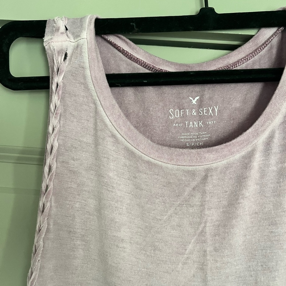 Soft & Sexy light purple tank